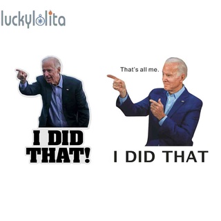 10 ชิ้น ตลก อเมริกา สติกเกอร์ ลาย President Joe Biden USA Election Parody สําหรับติดตกแต่ง [luckylolita.th]