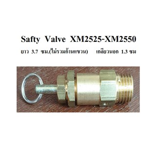 เซฟตี้วาล์ว Safty Valve โปโลลม ปั๊มลมโรตารี่ PUMA รุ่น XM2525-XM2550 อะไหล่ปั๊มลม