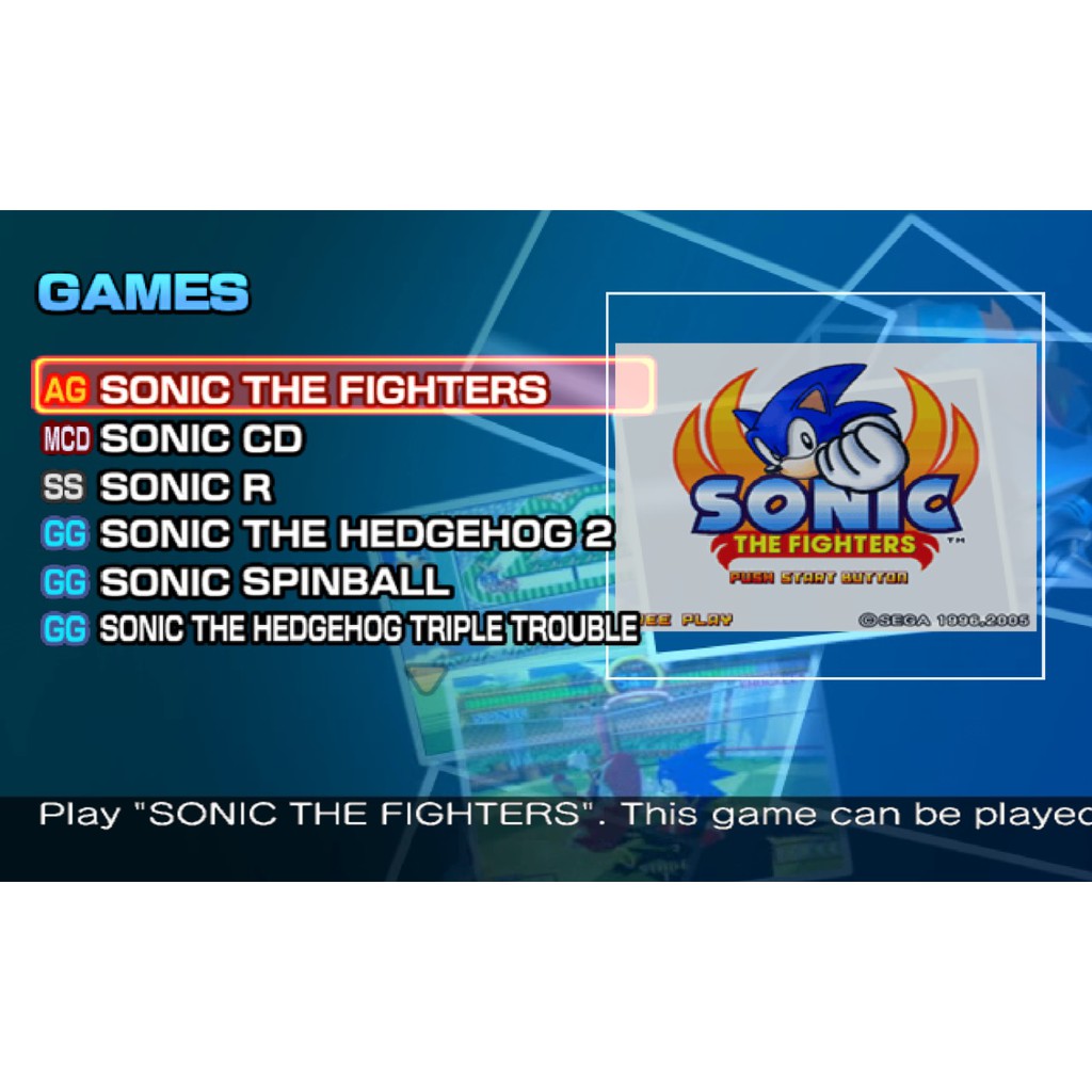 Sonic Gems Collection [USA] [PS2DVD]