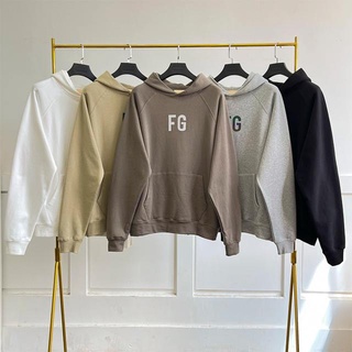 FEAR OF GOD Season 6 Main Line Reflective Letters FG hoodie