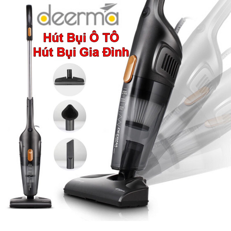 XiaoMi Deerma family เครื่องดูดฝุ่นมือถือ 400W DX115C สําหรับดูดฝุ่นในรถยนต์