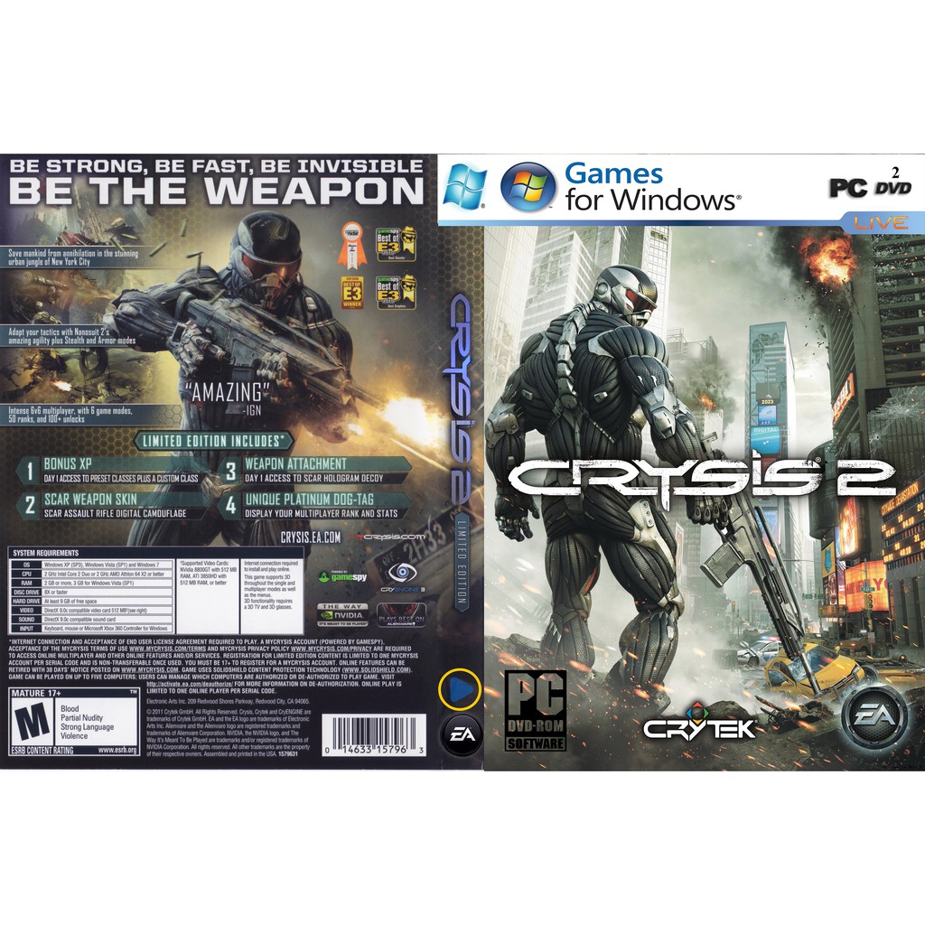 เกมพีซี Crysis 2 [ออฟไลน์]