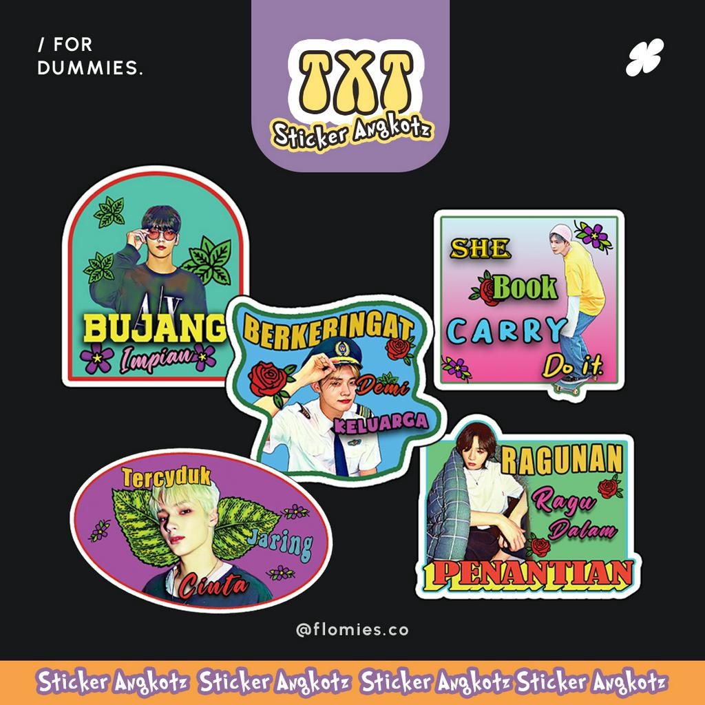 พรุ่งนี้ x Together | Txt STICKER ANGKOTZ SCHEDULE 90-AN