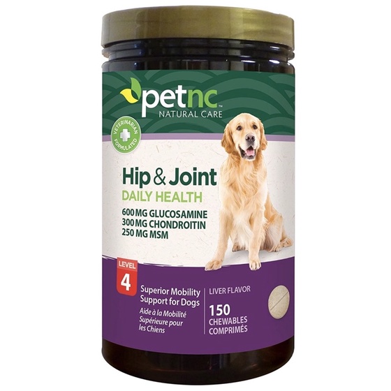 PetNC Hip & Joint Level 4 บำรุงข้อสำหรับสุนัข รสตับ