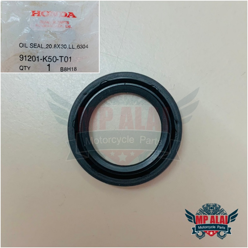 ซีลจานไฟ ซีลกันน้ำมัน อะไหล่แท้ศูนย์ SCOOPY-I/MOOVE (ขนาด20.8x30.5x6) [91201-K50-T01]