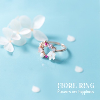 Fiore Ring แหวนเงินแท้