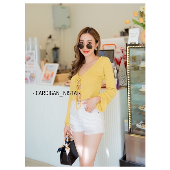 G-rose เสื้อแขนยาว ผูกโบด้านหน้า 9