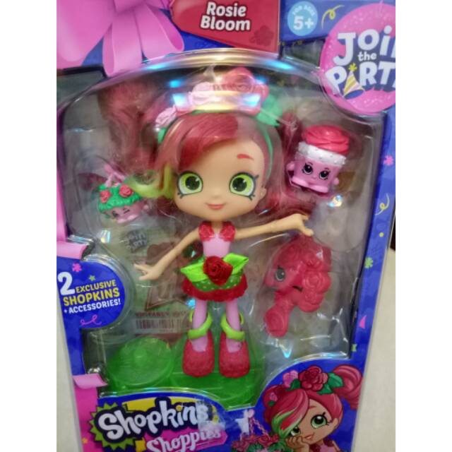 Shopkins shoppies rosie bloom