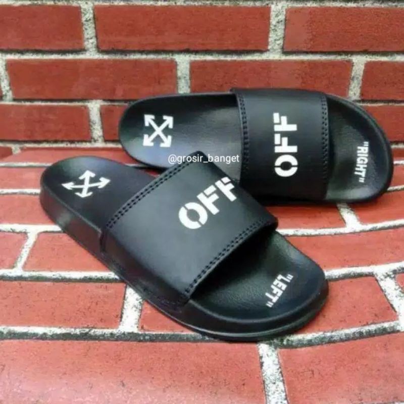 รองเท้าแตะ Slop กันลื่นสําหรับผู้ชาย, รองเท้าแตะ Off-WHITE, Vans CHECKERBOARD Sandals รองเท้าแตะสไลด