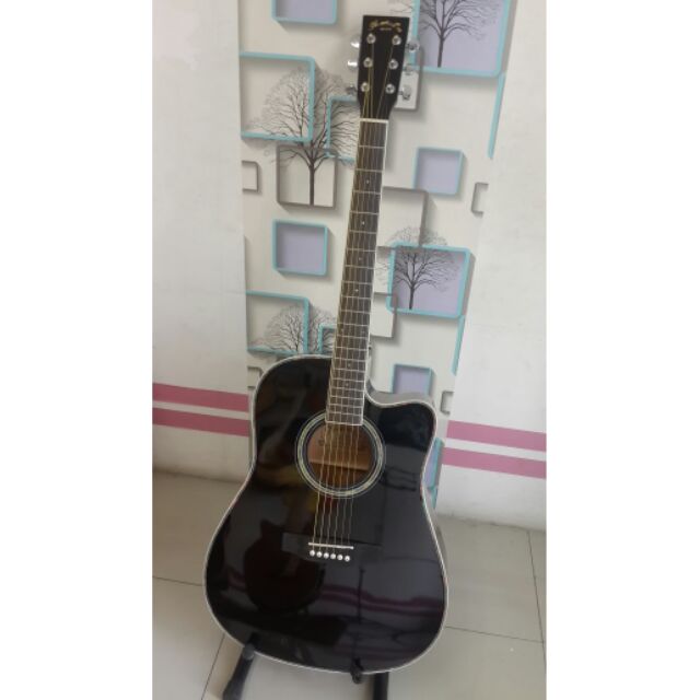 Martin lee กีตาร์โปร่ง 41" Model MD41OC (สีดำไม้เงา)