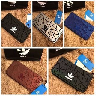 Adidas 3D Long wallet ลิขสิทธิ์แท้💯 ซิปรอบ @ issay miyake