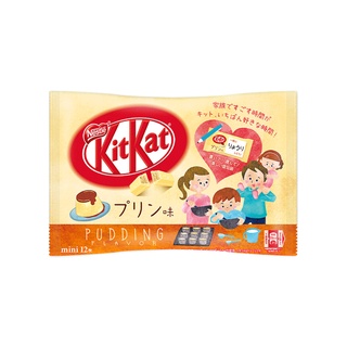 Kitkat Mini Cream Caramel (Pudding) taste 12pcs หมดอายุ : 02/22