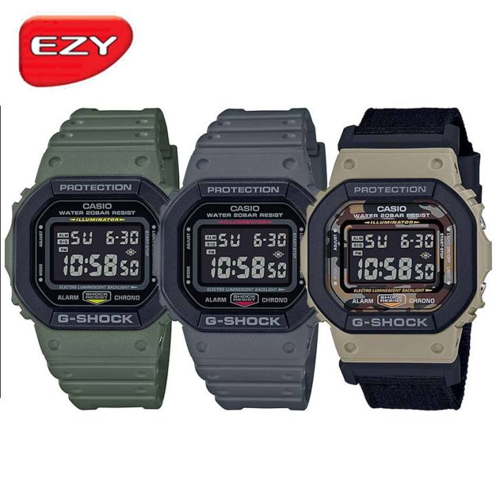 Casio G Shock รุ่น DW-5610SU Series DW-5610SU-3DR DW-5610SU-5DR  DW-5610SU-8DR มั่นใจแท้ 100% - ประก