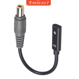 ( Amleso1 ) Type C Pd สายชาร์จสําหรับ Lenovo Thinkpad Laptop Power Adapter