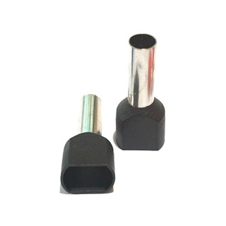 หางปลา คอร์ดเอ็น แบบสายคู่ รุ่น TE6014 สีดำ ( 100 pcs )
