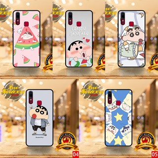 เคสสกรีนลายชินจัง Realme 3 / Realme5 Pro / Realme C2 / Realme XT / Realme5 / 5i / 5s