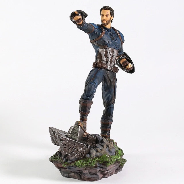 Captain America Diorama Avengers Infinity War 1/10 Action Figure 18cm
