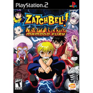 แผ่นเกมส์ Ps2 ZatchBell : Mamood Fury