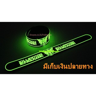 KILLSWITCH ENGAGE คิลสวิตช์ เอนเกจ Wristband ริสแบนด์ เรืองแสง กำไลยาง ปั๊มนูน วงร็อค pg281 พร้อมส่ง