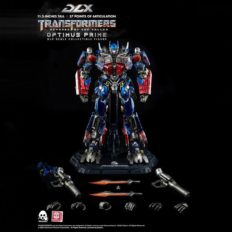 threeZero x HASBRO Transformers DLX Collectible Series Optimus Prime Revenge