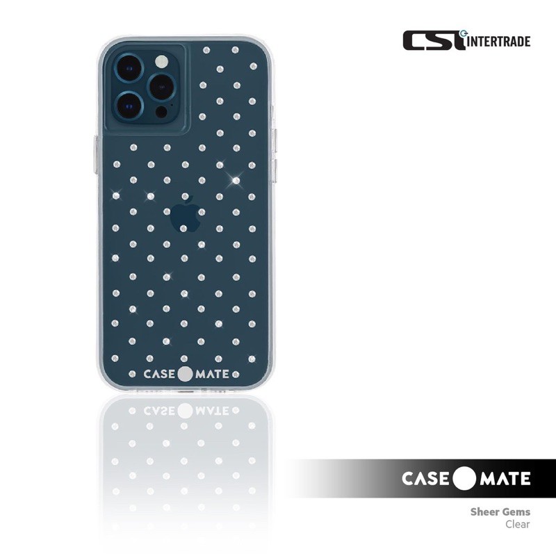 แท้ 100% Case Mate เคสมือถือกันกระแทก สภาพสวยมาก เคสไอโฟน for iphone 12/ 12 pro