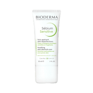 Bioderma Sebium Sensitive 30ml. ครีมบำรุงผิวหน้า ครีมทาหน้าสําหรับผิวมัน ขาดน้ำ เป็นสิวง่าย แพ้ ระคายง่าย