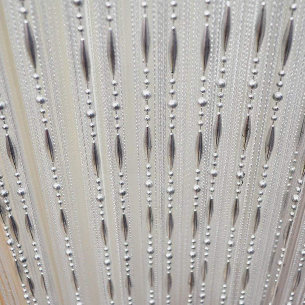 Wonda 1 เมตร X 2 เมตร ผ้าม่าน คริสตัล แก้วน้ําค้าง หยดโซ่ ลูกปัด หน้าต่าง - รูปที่ 3