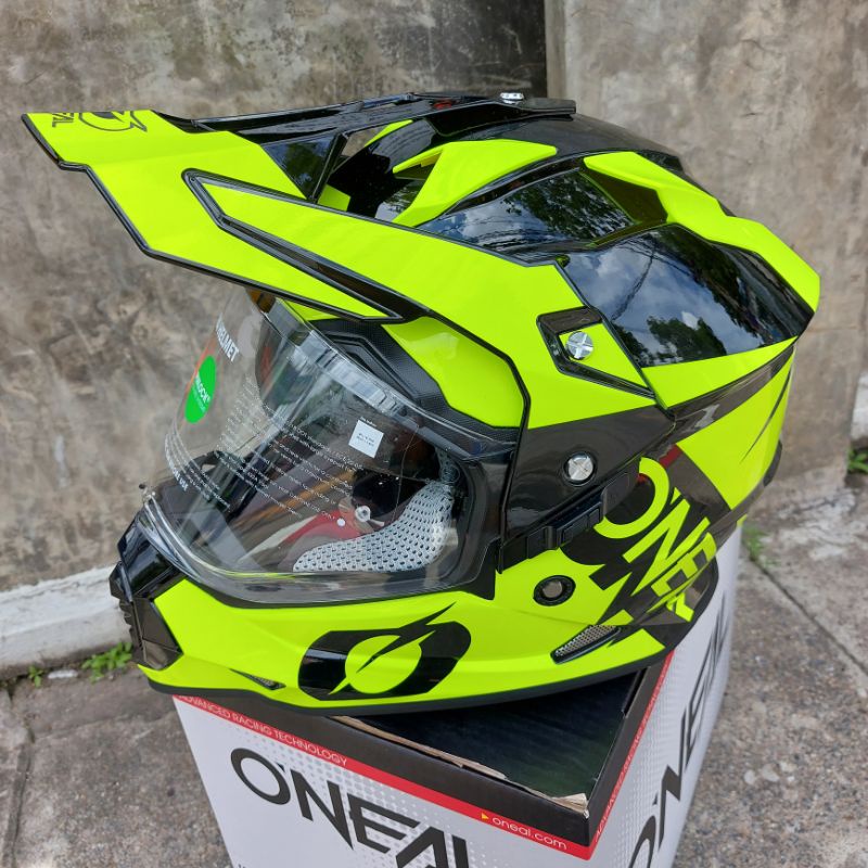 หมวกโมตาด ONEAL SIERRA R NEON YELLOW Black