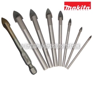 ดอกเจาะกระจก กระเบื้อง Makita D25183 D25199 D25208 D25214 D25220 D25236 D-31413 D-31429 D-31435 D-31441 D-31457