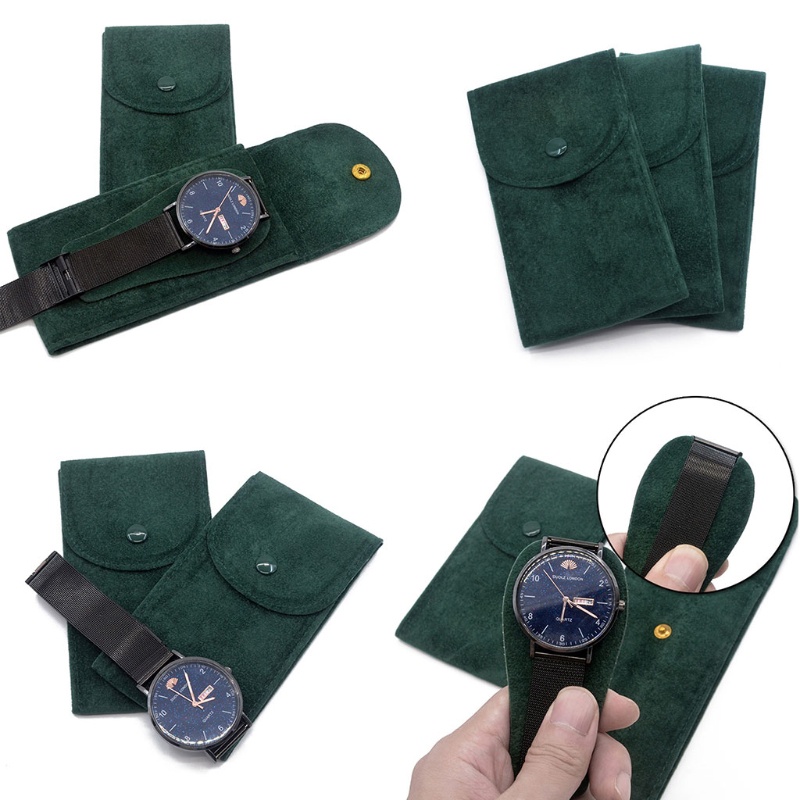 Kellnny Travel Storage for Case Watch Pouch for Men Women Watch lovers 6 สีเสริม