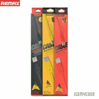 สาย Remax รุ่น Full speed series สีดำ
