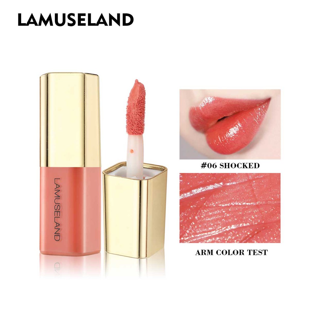 Lamuseland ลิปกลอส เนิ้อกำมะหยี่ LA0005 #8