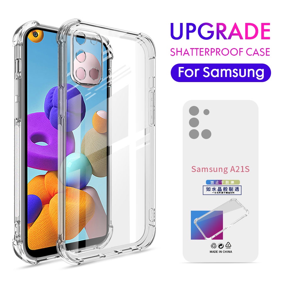 เคสโทรศัพท์ซิลิโคน กันกระแทก ป้องกันกล้อง สําหรับ Samsung Galaxy A10 A20 A30 A50 A11 A31 A51 A71 A12 A22 A32 A42 A52 A72 A13 A23 A33 A53 A73 A14 A24 A34 A54 A15 A25 A35 A55 A21S A01 A02 A03 A04 A05