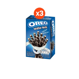 Oreo โอรีโอเวเฟอร์โรล ขนาด 54กรัม x 3 (เลือกรสได้)