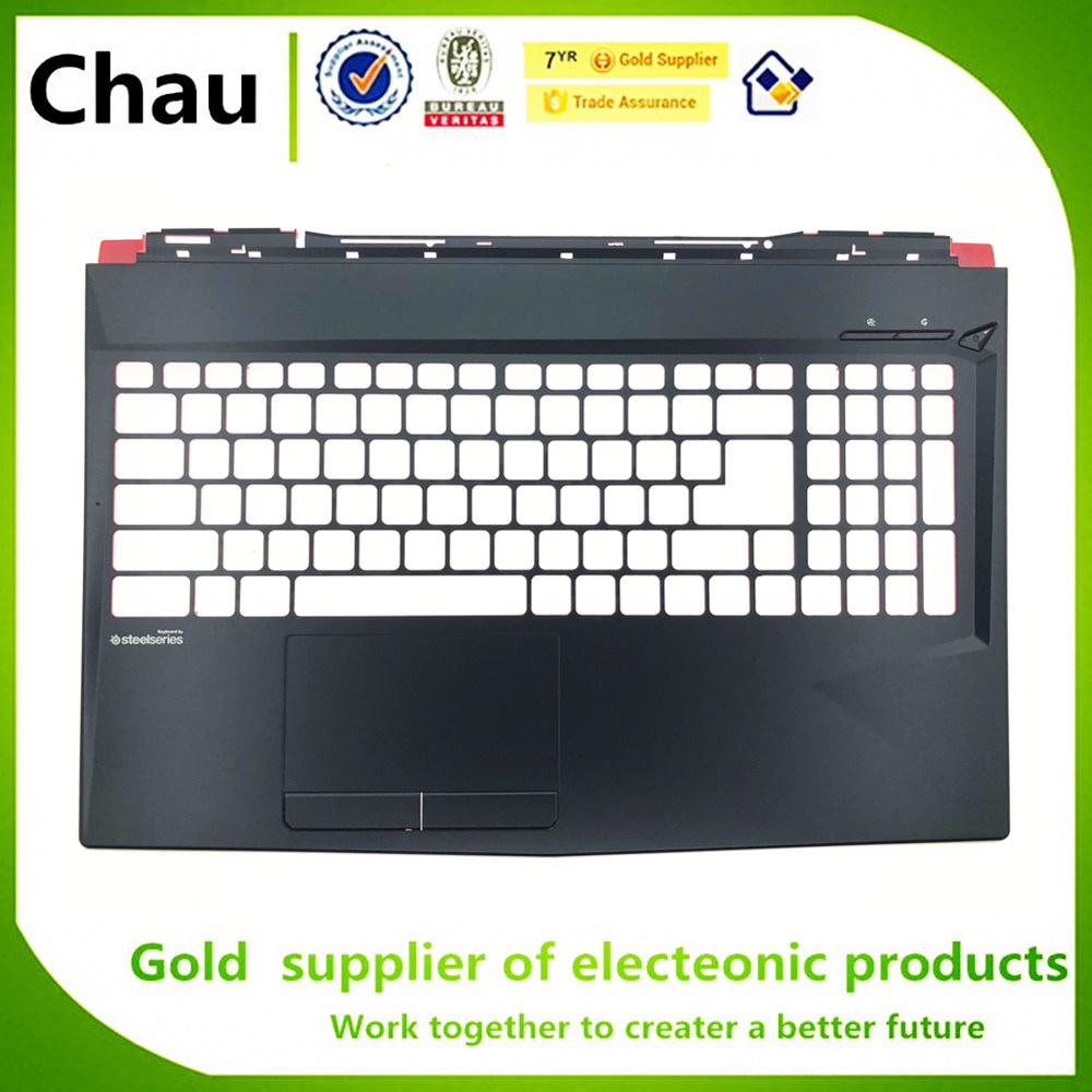 ใหม่สําหรับ MSI GL73 GP73 GP73M MS-17P1 แป้นพิมพ์ด้านบนกรณี Palmrest ฝาครอบ