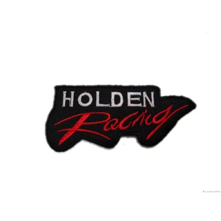 [ตัวรีด เย็บได้] Holding Racing ป้ายติดเสื้อ logo Embroidered Sew Iron On Patches Badge