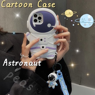 Astronaut Vivo V23 5G Y72 5G Y31 2021 Y12S Y20 Y12A Y50 Y30 Y19 Y17 Y15 2020 Y12 Y11 Y91C Y81 Y81i Y55 X80 Pro เคสมือถือ Soft TPU Case เคสป้องกัน Cartoon Interstellar Universe Silicone Cover ซอฟเชลล์ เปลือกการ์ตูน