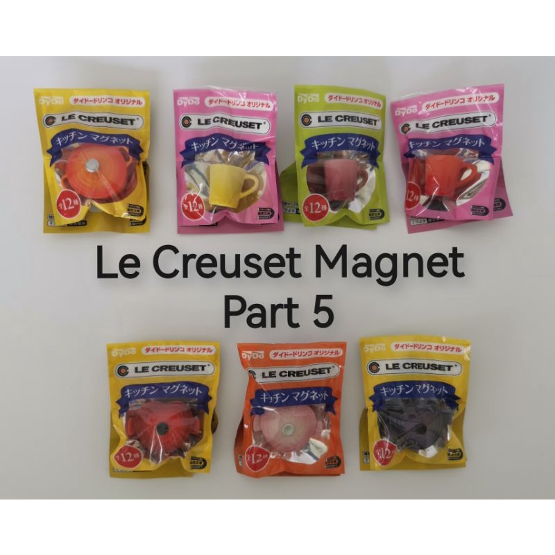 Le Creuset หม้อตู้เย็นแม่เหล็กส่วน 5