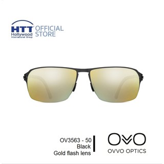 OVVO แว่นตากันแดด OVVO 3563 - 50 กรอบแว่นไทเทเนียม เลนส์ Zeiss เบา ทนทาน ไม่ก่อให้เกิดอาการแพ้ Handmade in EU