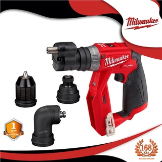 Milwaukee  M12 FUEL™ FDDXKIT-0X สว่านไขควงไร้สาย 12 โวลท์ พร้อมชุดหัวงานติดตั้ง 4หัว (เครื่องเปล่า)