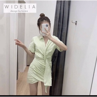 dress style zara ป้าย widelia sz.m ทรงสวยมีสไตล์