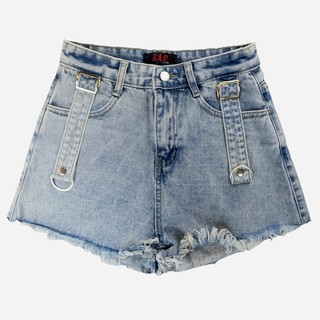 R.A.D.Jeans กางเกงขาสั้นแต่งสาย 2BT2013012