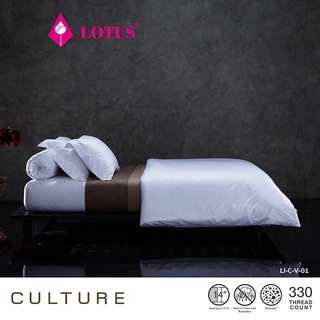 LOTUS ผ้านวม ขนาด 100x90 นิ้ว รุ่น Culture รหัส LI-C-V-01