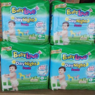 Babylove Daynight  ยกลัง 6ห่อ ไซส์ L