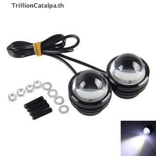 【TrillionCatalpa】โคมไฟตัดหมอก Led DRL กันน้ํา สําหรับติดรถยนต์