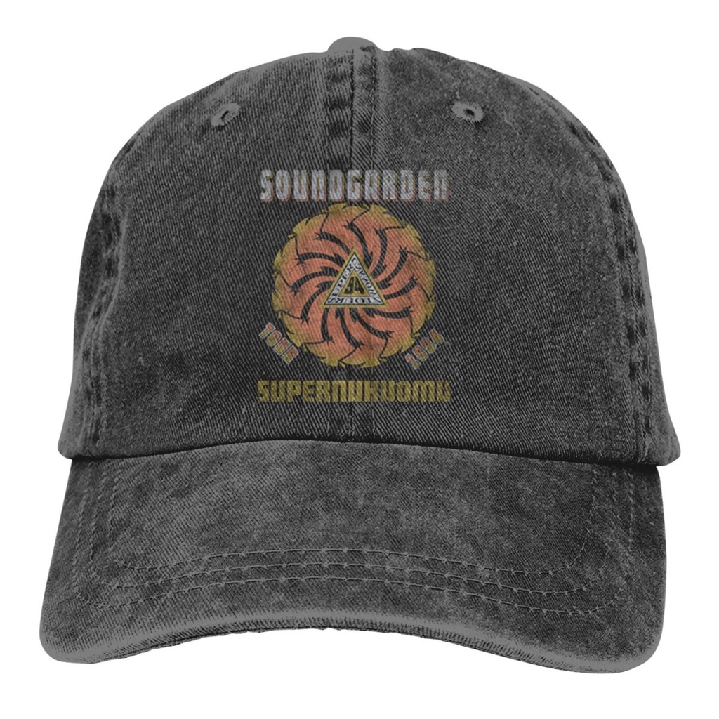 Vintage Soundgarden Superunknown Tour 94 Chris Cornell ได้รับอนุญาตล้างและด้อยหมวกเบสบอล