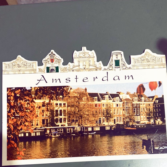 Postcard โปสการ์ด Amsterdam