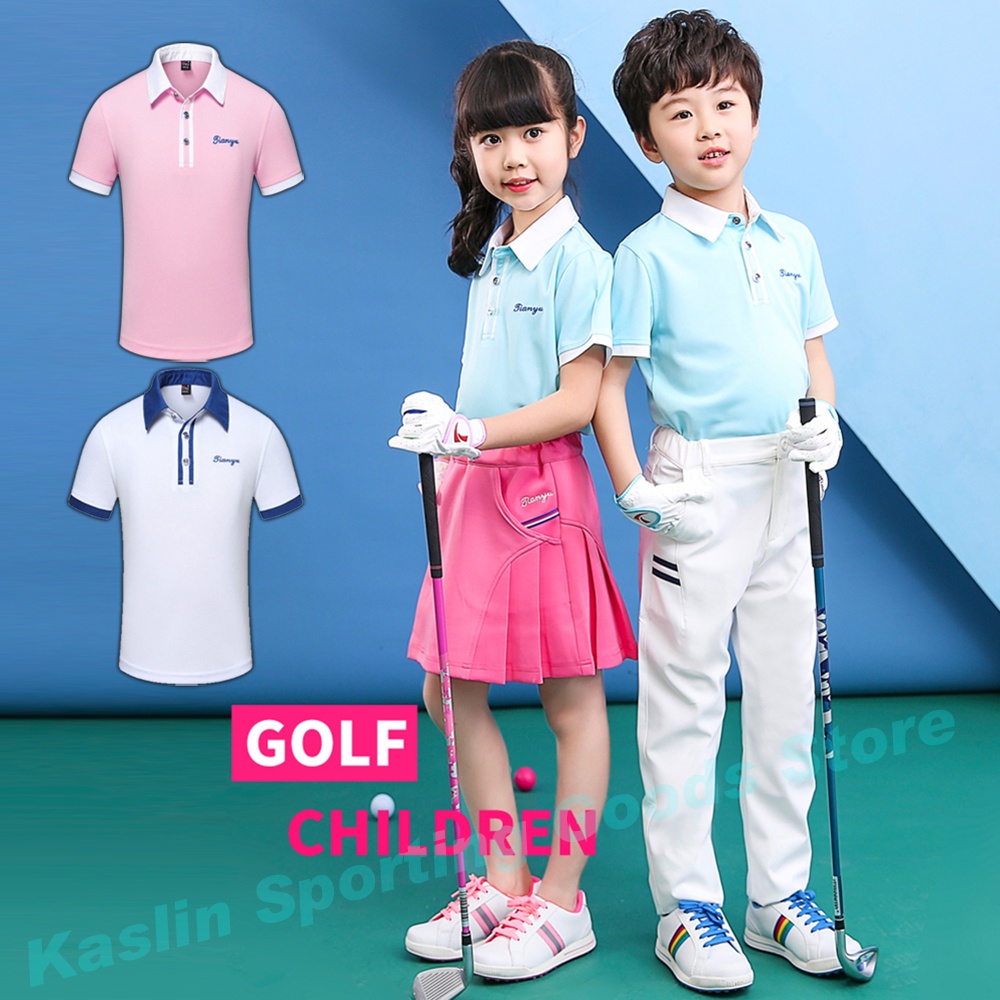 #เสื้อออกกอล์ฟเด็ก #TTYGJ #เสื้อโปโลสปอร์ต #เสื้อโปโลมีปก #เสื้อผ้าเด็ก