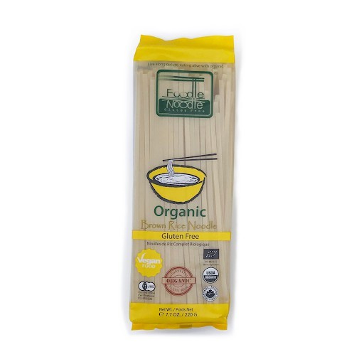 Foodle Noodle เส้นก๋วยเตี๋ยว Organic Brown Rice Noodle