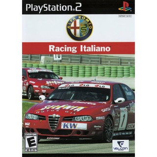 Alfa Romeo Racing Italiano PS2 แผ่นเกมส์ps2 แผ่นเกมเพล2 แผ่นps2